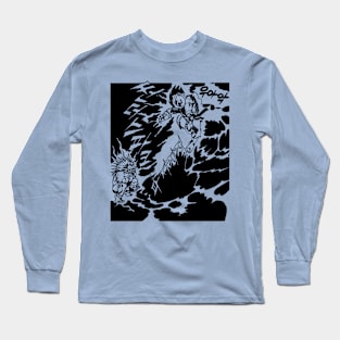 Blanka vs. Ryu (Korean Manga) Long Sleeve T-Shirt